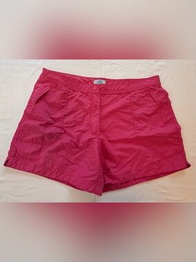 Guy Harvey Aftco Women’s Pink Fishing Shorts Size 14 Nylon Outdoor Performance